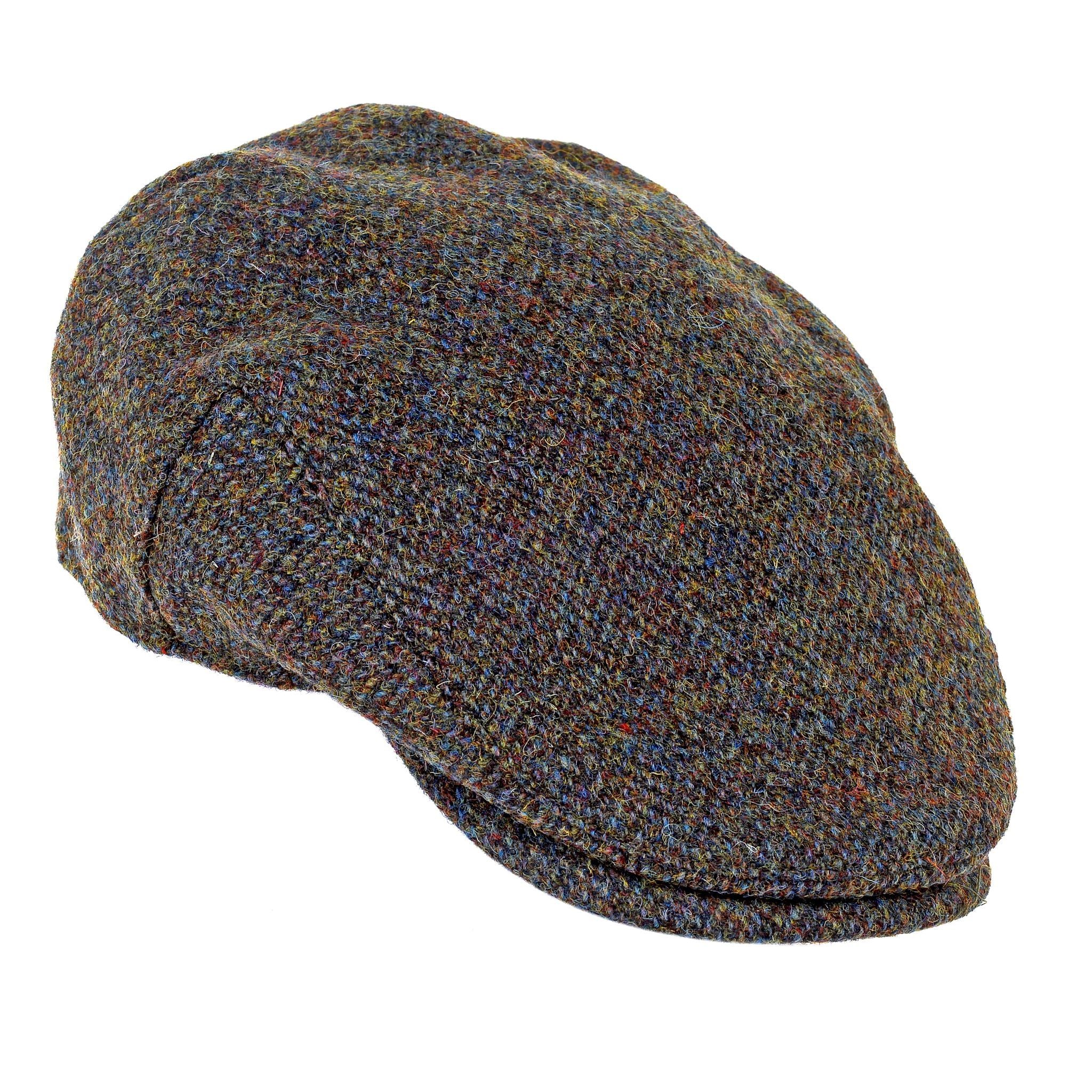 Forest Highland Harris Tweed Flat Cap - Hatman